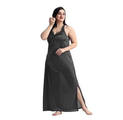 ৬-পিস প্রিমিয়াম নাইট ওয়্যার কম্বো - কালো - Image 5