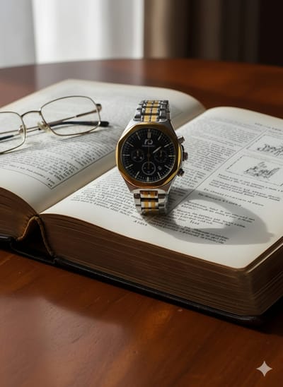 Forecast watch Black with a textured pattern - Image 2