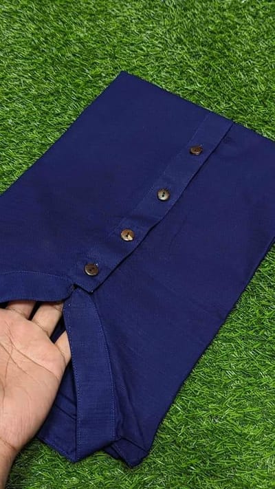 খাদি বাচ্চাদের পাঞ্জাবি - Image 3