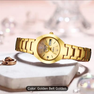 Women's Watch High Quartz Calendar Watch, Suitable for Daily Life Business Travel Vacation Date Watch 010