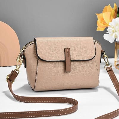 New Pu Leather Single Shoulder Niche Light Luxury Women's Bag. - Image 4