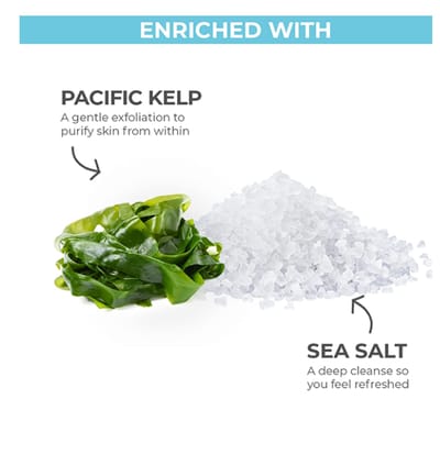 St. Ives Sea Salt and Pacific Kelp Exfoliating Body Wash, - Image 2