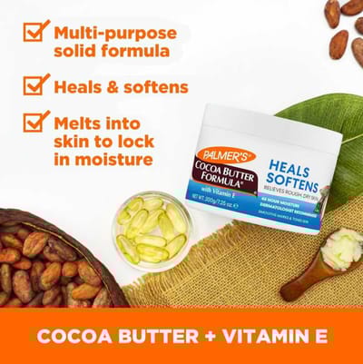 Palmer's Cocoa Butter Formula Daily Skin Therapy Solid Lotion with Vitamin E, 100g - Image 5