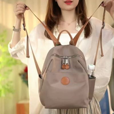 2025 New Hot Women's Backpacks Designer High Quality Soft Nylon Simple Fashion Bag - Image 1