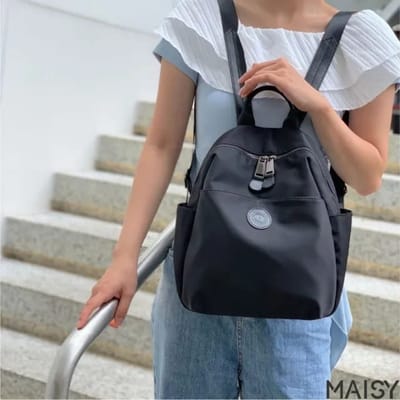 2025 New Hot Women's Backpacks Designer High Quality Soft Nylon Simple Fashion Bag - Image 4