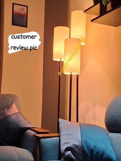 Corner stand lamp