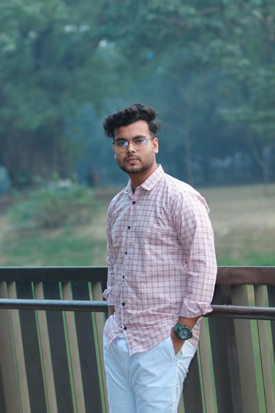 Cotton Check Shirt - Image 3