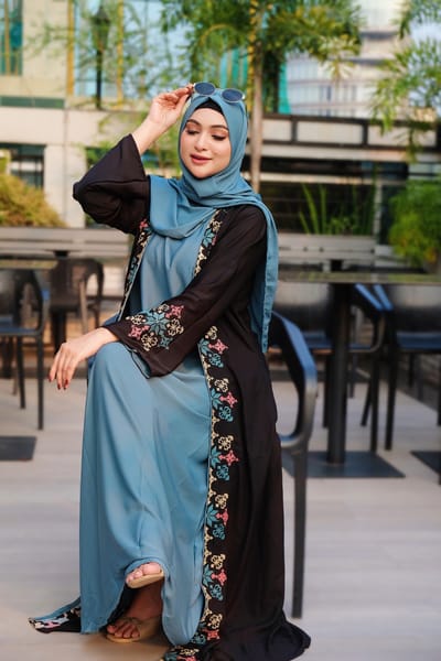 Adjust Koti Borka (with Hijab) - Image 2