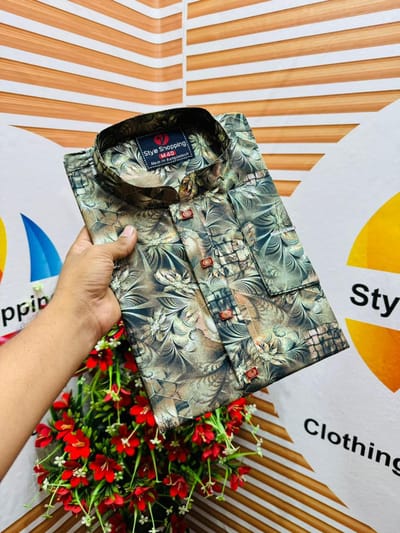 3D Digital Print Panjabi - Image 6