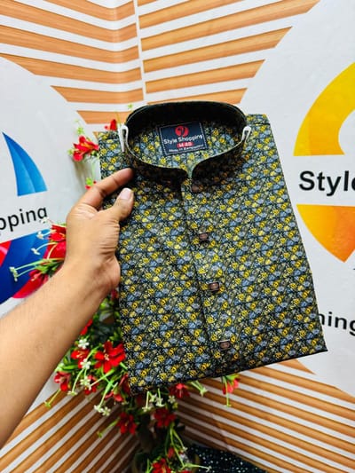 3D Digital Print Panjabi - Image 10