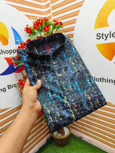 3D Digital Print Panjabi - Image 13