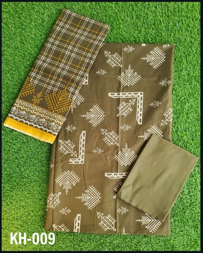 Original Pakistani Khaadi 3 Piece (KH-09)