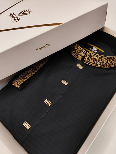 Royal Black Panjabi