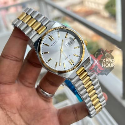 CITIZEN TYSUSA | DUAL TONE | WHITE DIAL