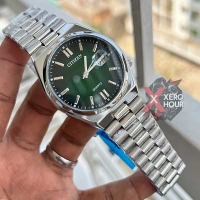 CITIZEN TYSUSA | SINGLE TONE | GREEN DIAL