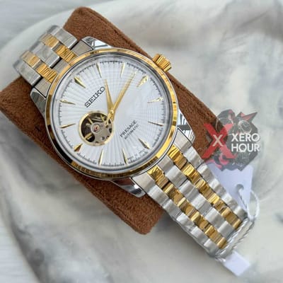 SEIKO Presage | AUTOMATIC | Dual TONE | WHITE DIAL