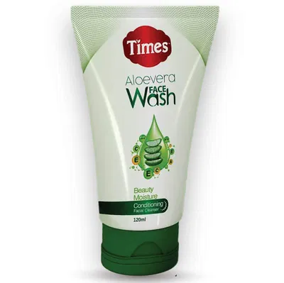 Times Aloevera Face Wash(120 ml)