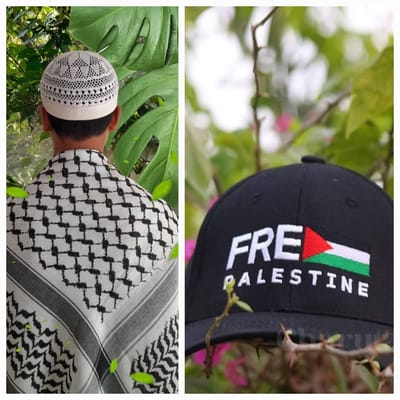 🔥 ফিলিস্তিন কেফিয়্যাহ + ফিলিস্তিন ক্যাপ কম্বো অফার! 🔥