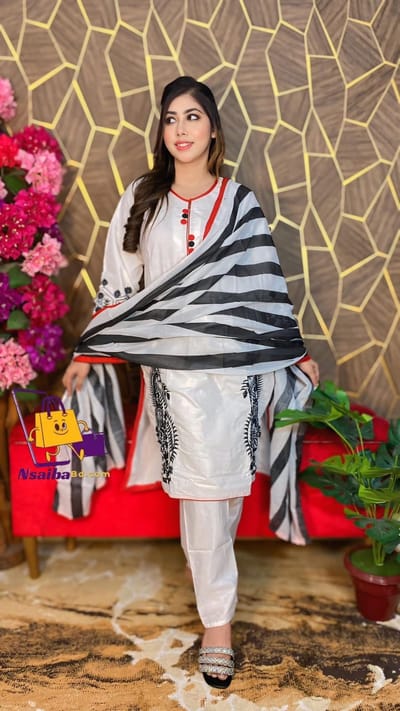 Embroidery three piss Set