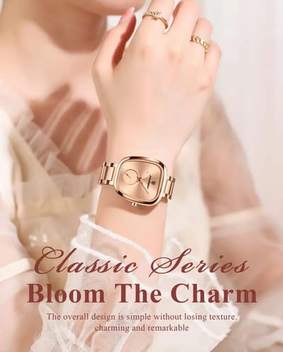 POEDAGAR Luxury Watch For Women Irregular Shape Face Ladies Quartz Watch Luminous Waterproof Date Women's Watches Dress Female Clock with Gift Box 006