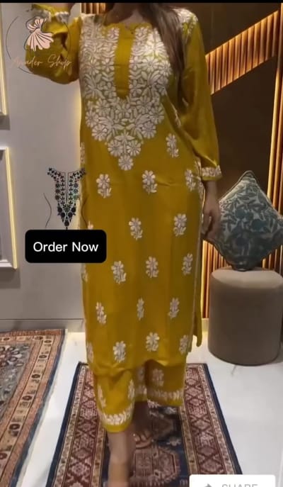 Lakhnow Style Two Piece Set - Image 6