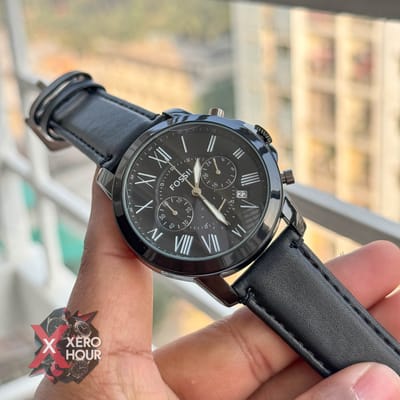 Fossil Chronograph | Full Black