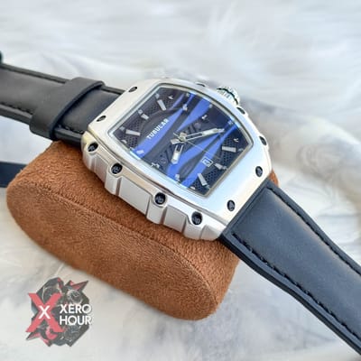 Tubular | RM Shape | Silver Black