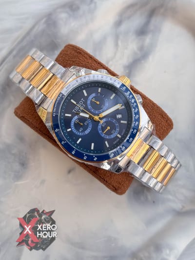 Tissot Chrongoraph | Dual Tone | Blue Dial