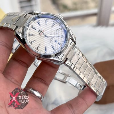 Omega Seamaster | Date Just | White Dial