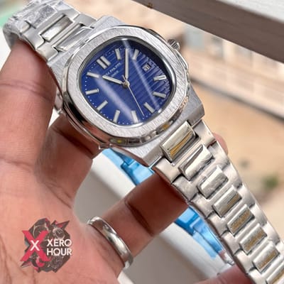 PatekPhilippe | Nautilous | Sweep movement | Quartz | Blue