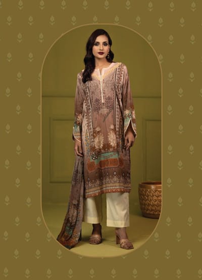 Pakistani  3-Piece Hooram Exclusive (HMC-102)