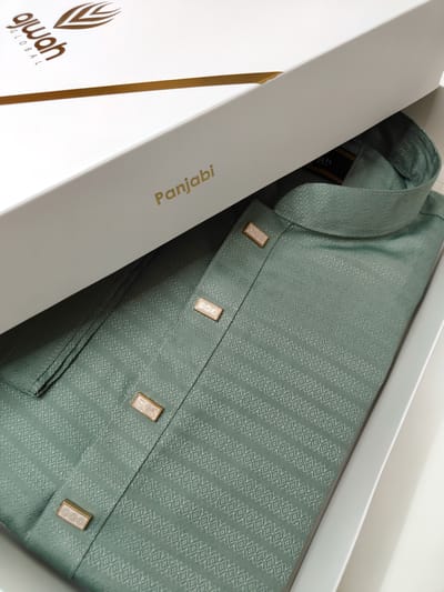 AJWAH Sage Elegance Panjabi
