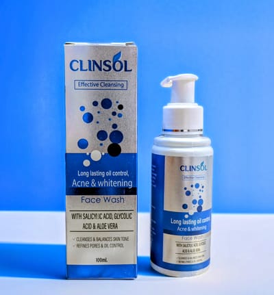 Clinsol Facewash [Indian] ব্রণ ক্ষত/দাগ নিরাময়ে