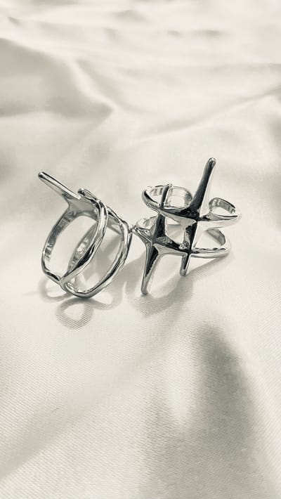 y2k star ring - Image 1