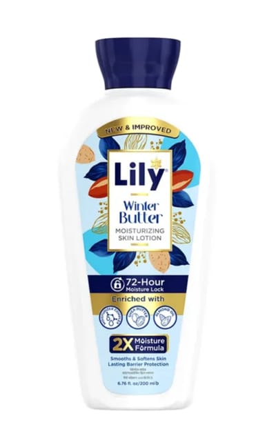 Lily Winter Butter Moisturizing Skin Lotion 200ml - Image 1