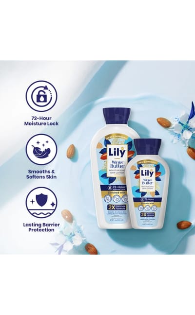 Lily Winter Butter Moisturizing Skin Lotion 200ml - Image 2