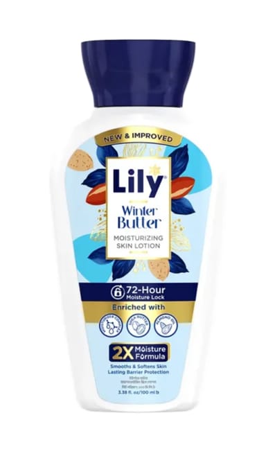 Lily Winter Butter Moisturizing Skin Lotion 100ml - Image 1