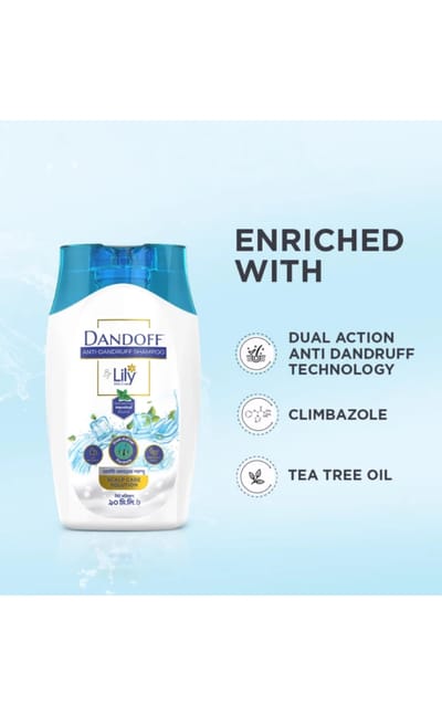 Lily Dandoff- Anti Dandruff Shampoo 90ml - Image 2