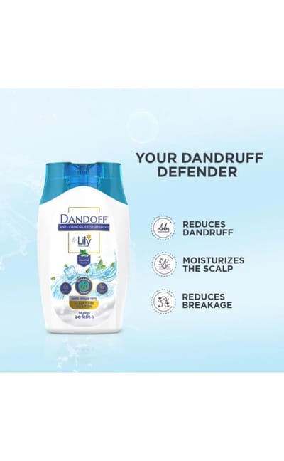 Lily Dandoff- Anti Dandruff Shampoo 180ml - Image 3