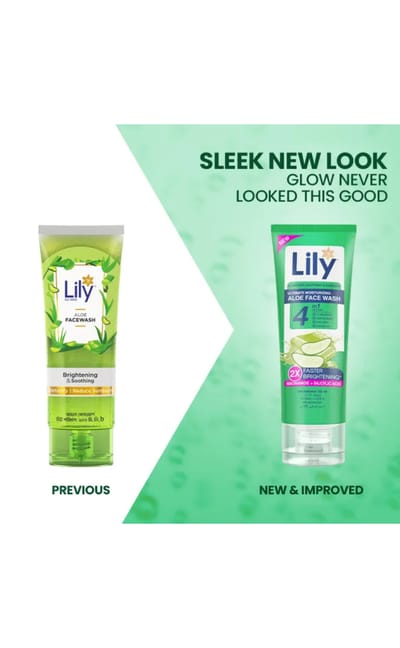 Lily Aloe Facewash 100ml - Image 2