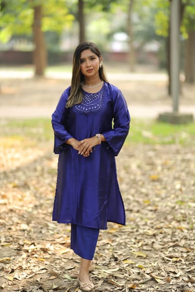 নিউ জাপানি সিল্ক টু পিস কালেকশন - Image 1