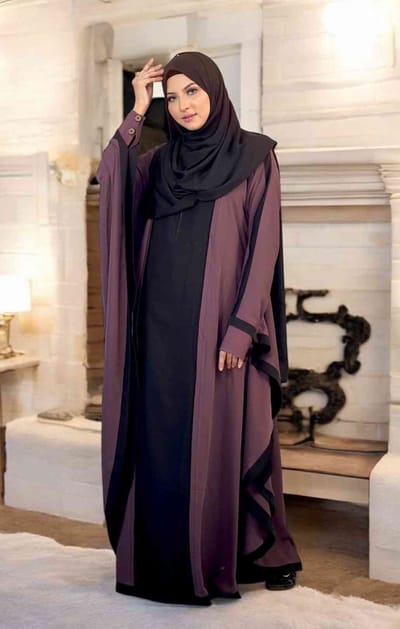 Premium Dubai Cherry Borka (Only Borka)