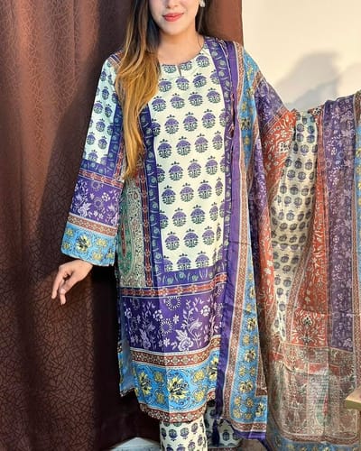 Digital Print Three Piece - Image 7