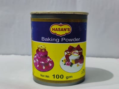 Baking Powder Jar Premium Quality (Net wt : 100gm).