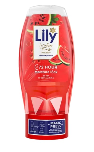 Lily Melon Fresh Body Wash 250ml - Image 1