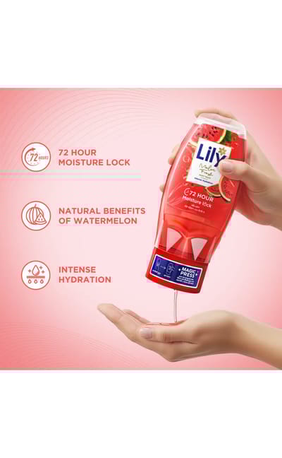 Lily Melon Fresh Body Wash 250ml - Image 2