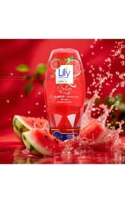 Lily Melon Fresh Body Wash 250ml - Image 3
