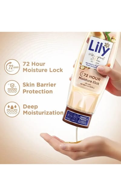 Lily Whipped Shea Body Wash 500ml - Image 3