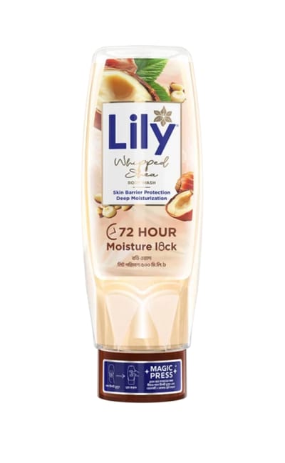 Lily Whipped Shea Body Wash 250ml - Image 1