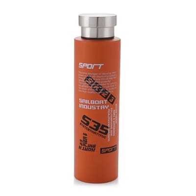 Sports Thermos Bottle Vacuum Flask Water Bottle 800ml – Orange Color